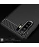 Huawei P30 Pro Geborsteld TPU Hoesje Grijs