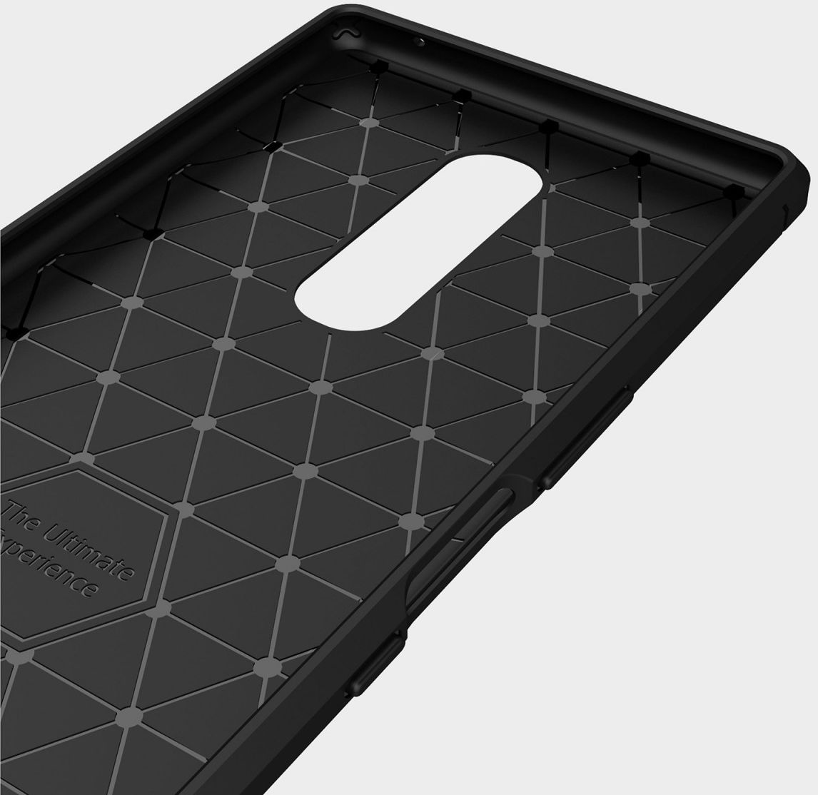 Sony Xperia 1 Geborsteld TPU Hoesje Blauw afbeelding 7