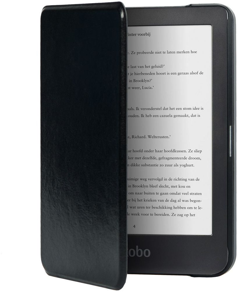 Kobo Clara HD Hoesje Book Case Zwart afbeelding 1