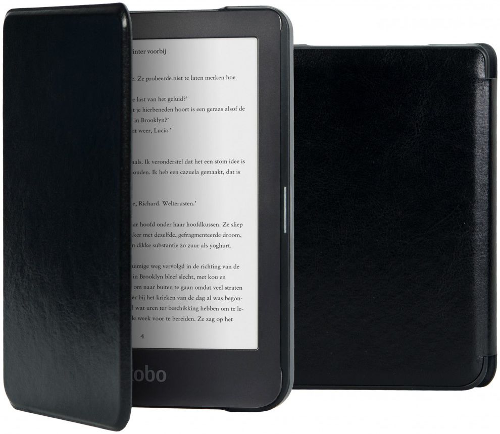 Kobo Clara HD Hoesje Book Case Zwart afbeelding 4