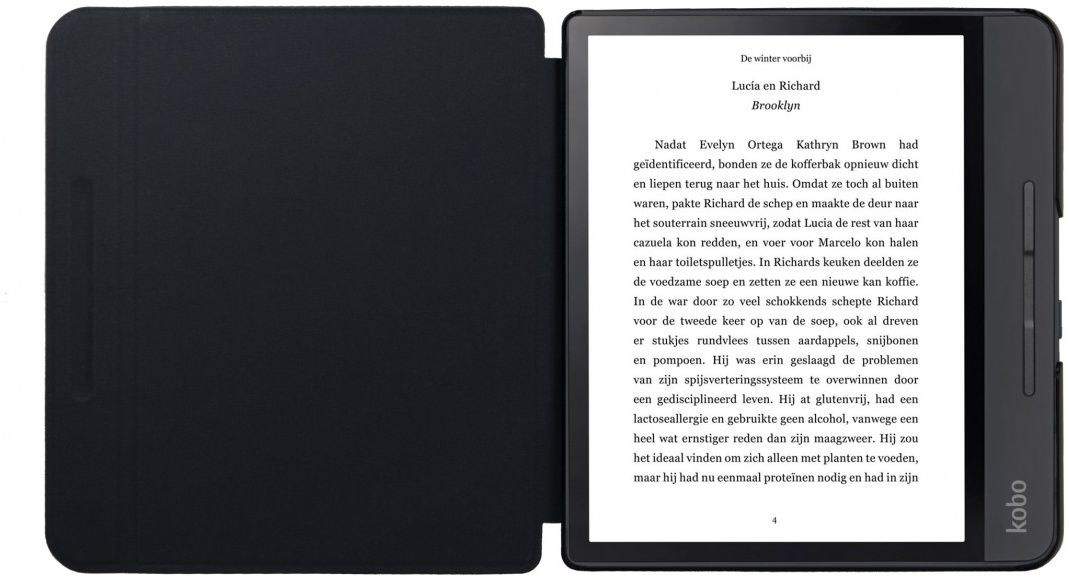 Kobo Forma Hoesje Book Case Zwart afbeelding 2