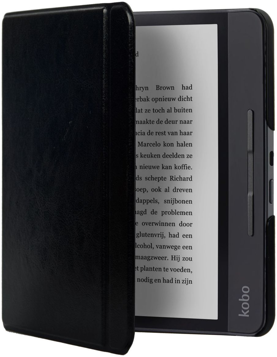Kobo Forma Hoesje Book Case Zwart afbeelding 1