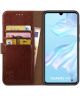 Rosso Element Huawei P30 Hoesje Book Cover Bruin