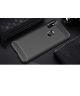 Xiaomi Mi Mix 3 Geborsteld TPU Hoesje Zwart