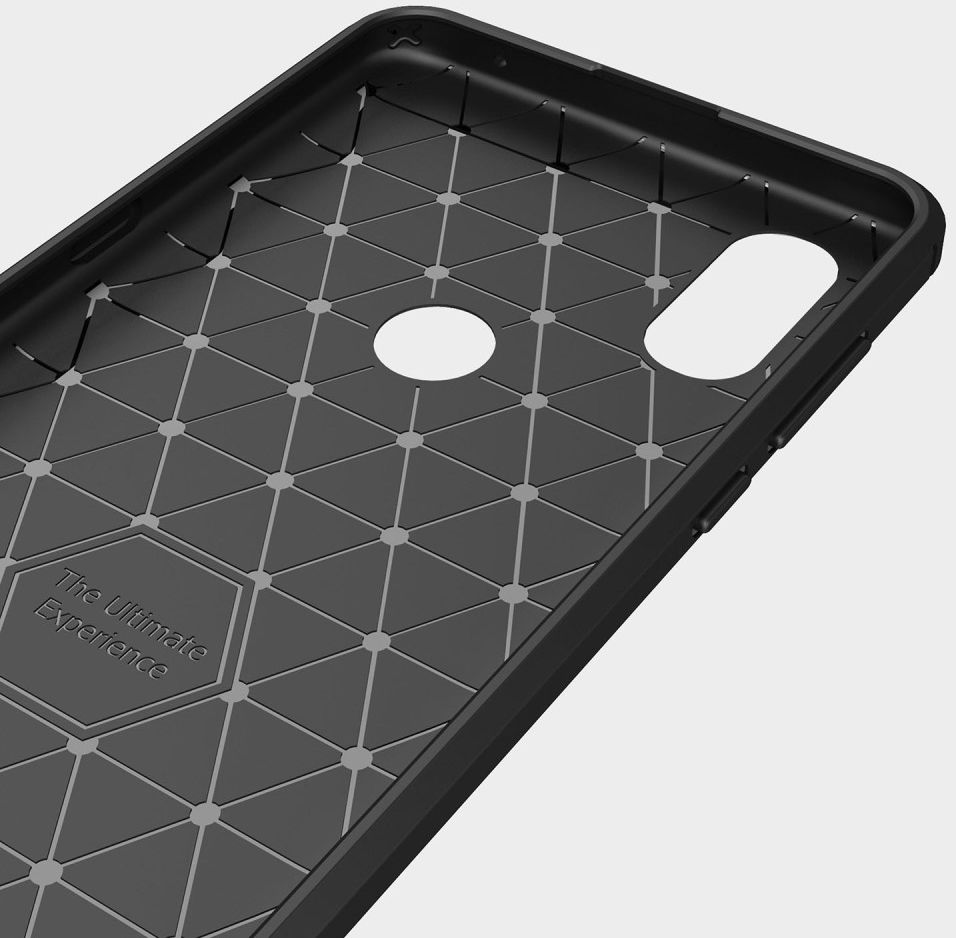 Xiaomi Mi Mix 3 Geborsteld TPU Hoesje Zwart afbeelding 12