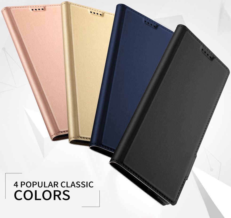 Sony Xperia 10 Plus Luxe Portemonnee Hoesje Blauw afbeelding 7
