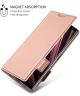 Sony Xperia 10 Luxe Portemonnee Hoesje Roze Goud