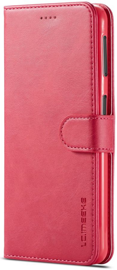 Samsung Galaxy A7 (2018) Stijlvol Portemonnee Bookcase Hoesje Roze afbeelding 2