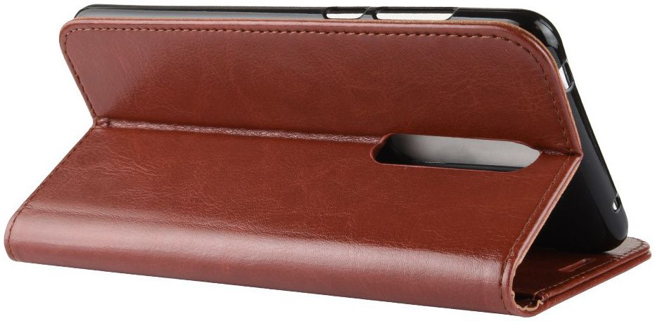 Nokia 3.1 Plus Portemonnee Hoesje Bruin afbeelding 5
