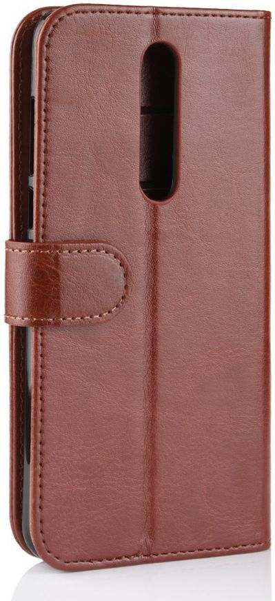 Nokia 3.1 Plus Portemonnee Hoesje Bruin afbeelding 6