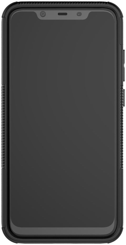 Robuust Hybride Nokia 8.1 Hoesje Zwart afbeelding 2