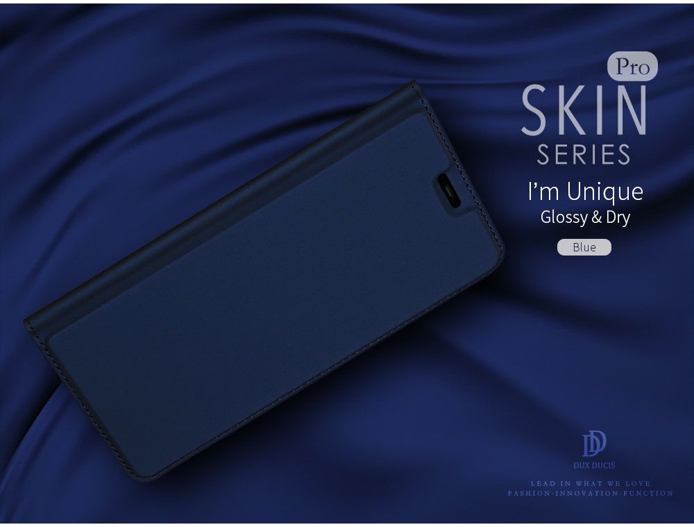 Dux Ducis Nokia 8.1 Premium Bookcase Hoesje Blauw afbeelding 5