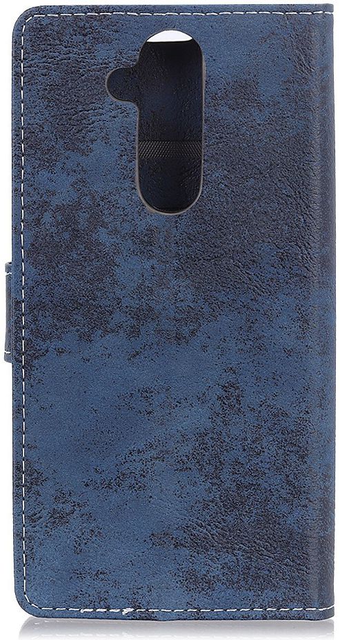 Nokia 8.1 Vintage Portemonnee Hoesje Blauw afbeelding 4