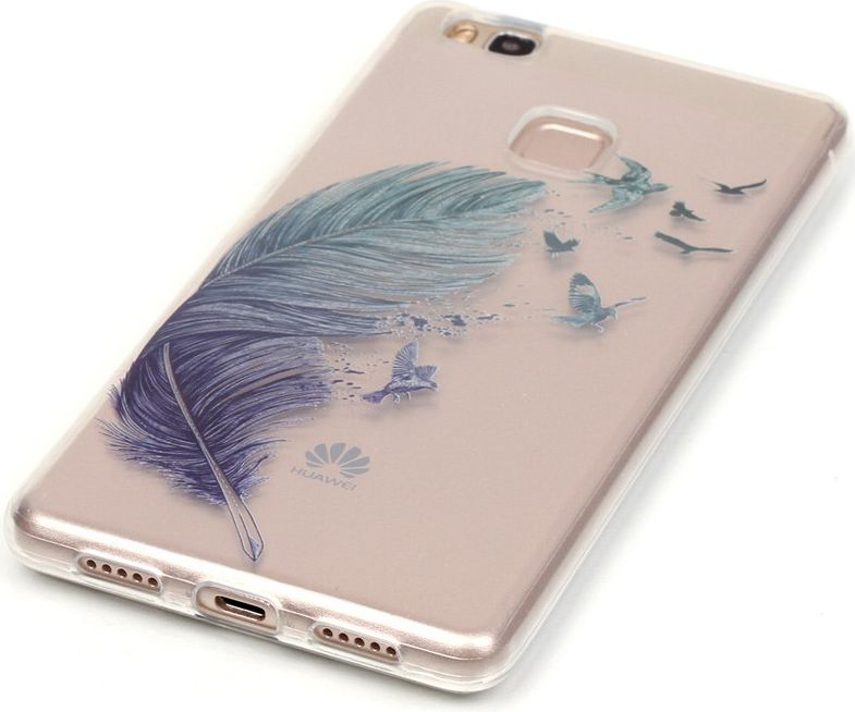 Huawei P9 Lite TPU Hoesje met Veer Print afbeelding 3