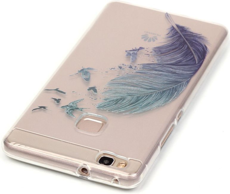 Huawei P9 Lite TPU Hoesje met Veer Print afbeelding 4