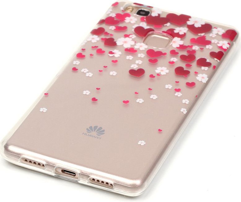 Huawei P9 Lite TPU Hoesje met Hart Print afbeelding 3