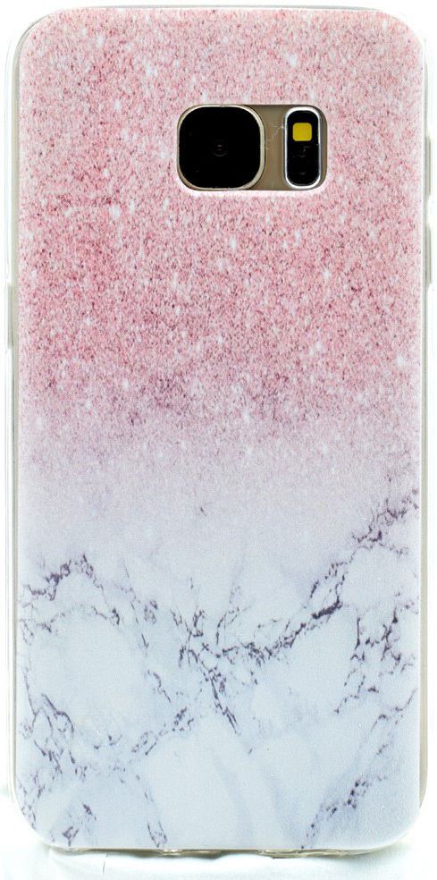 Samsung Galaxy S7 TPU Hoesje met Marmer Print afbeelding 1