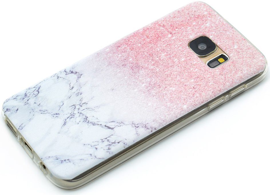 Samsung Galaxy S7 TPU Hoesje met Marmer Print afbeelding 2