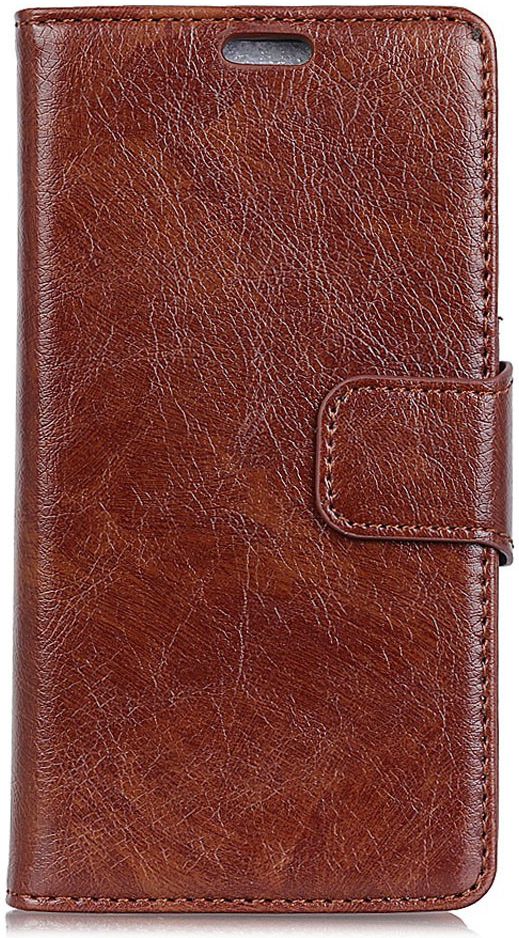 Nokia 8 Portemonnee Hoesje Splitleer Bruin afbeelding 1