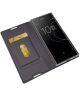 Sony Xperia XA1 Plus Luxe Portemonnee Hoesje Zwart
