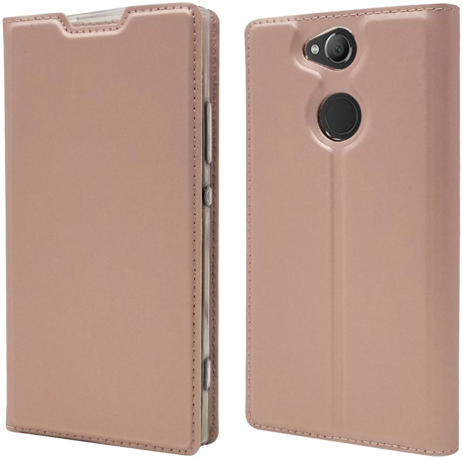 Sony Xperia XA2 Luxe Portemonnee Hoesje Roze Goud afbeelding 5