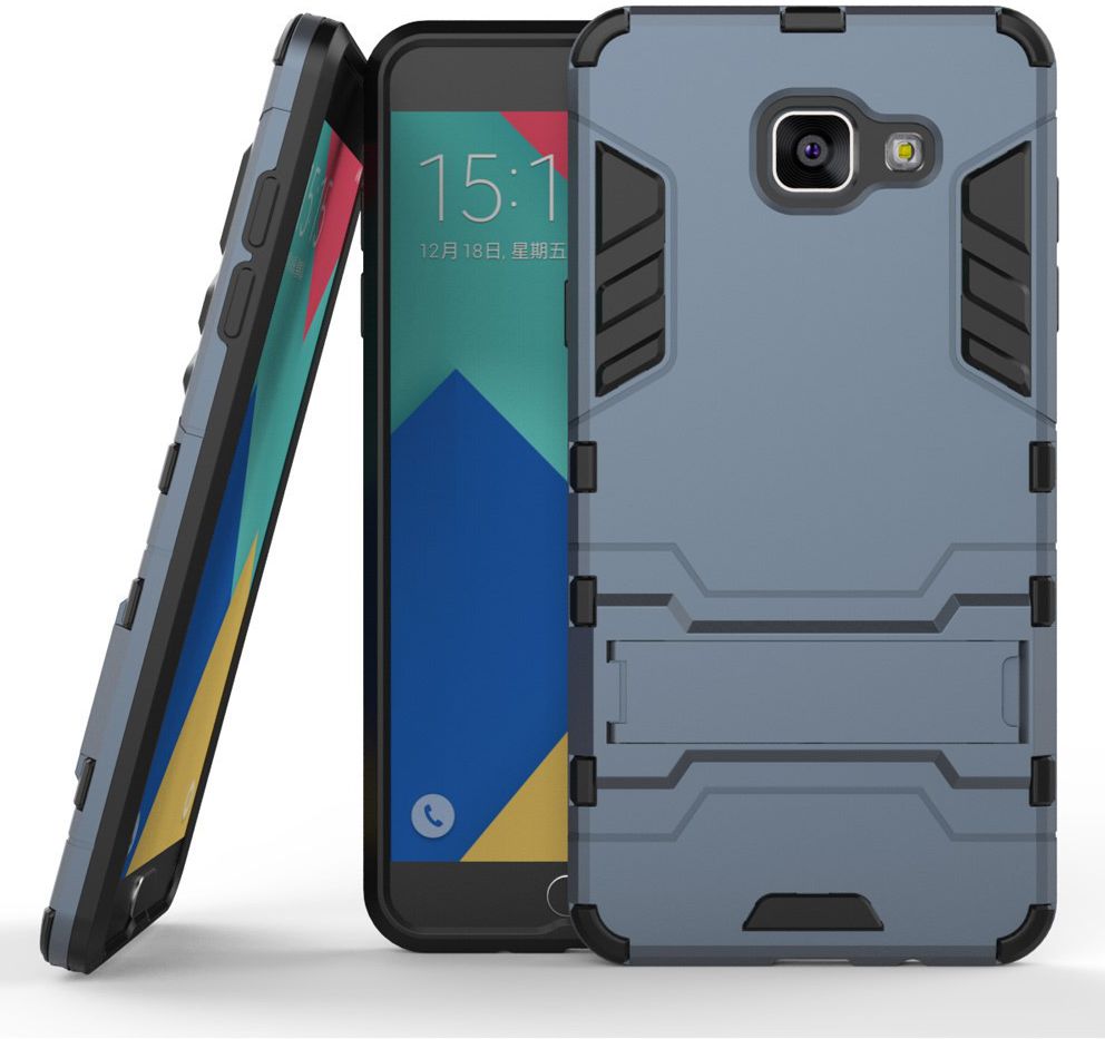 Samsung Galaxy A5 (2016) Hybride Back Cover Blauw afbeelding 2