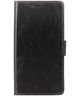 Sony Xperia X Compact Portemonnee Hoesje met Magneetsluiting Zwart