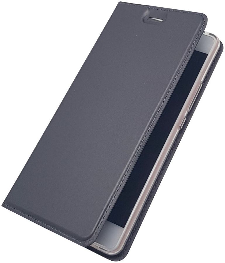 Huawei P9 Lite Luxe Portemonnee Hoesje Zwart afbeelding 10