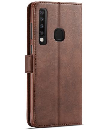Samsung Galaxy A9 (2018) Portemonnee Bookcase Hoesje Coffee Hoesjes