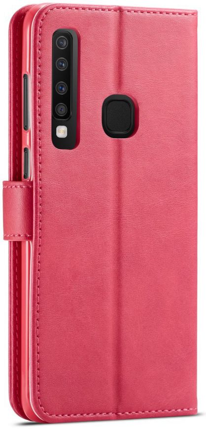 Samsung Galaxy A9 (2018) Portemonnee Bookcase Hoesje Rood afbeelding 1