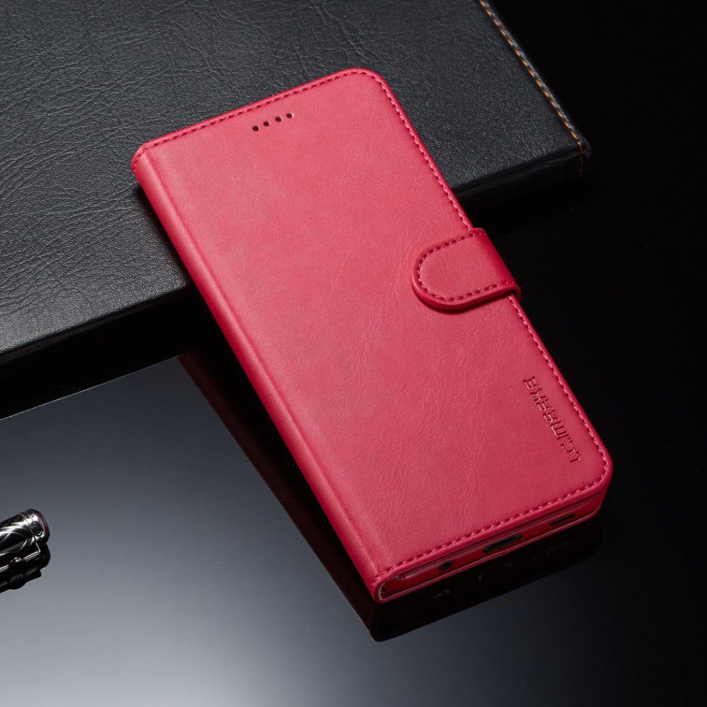 Samsung Galaxy A9 (2018) Portemonnee Bookcase Hoesje Rood afbeelding 5