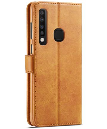 Samsung Galaxy A9 (2018) Portemonnee Bookcase Hoesje Bruin Hoesjes