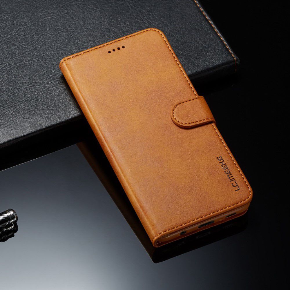 Samsung Galaxy A9 (2018) Portemonnee  Bookcase Hoesje Bruin afbeelding 6