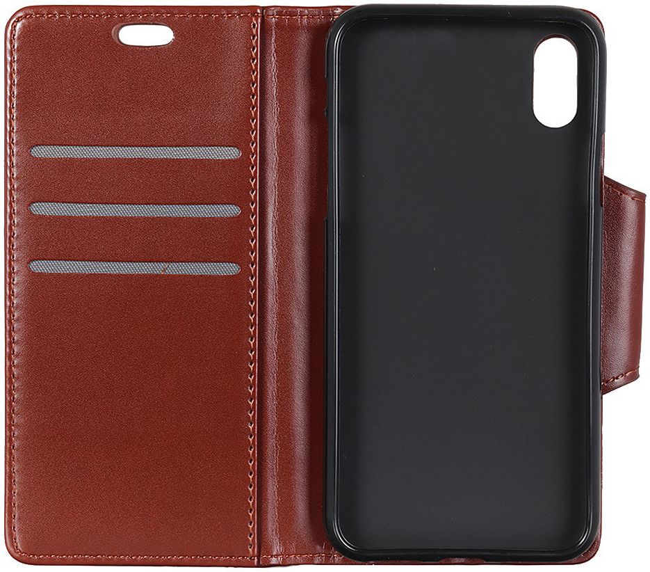Sony Xperia L3 Portemonnee Hoesje Bruin afbeelding 2
