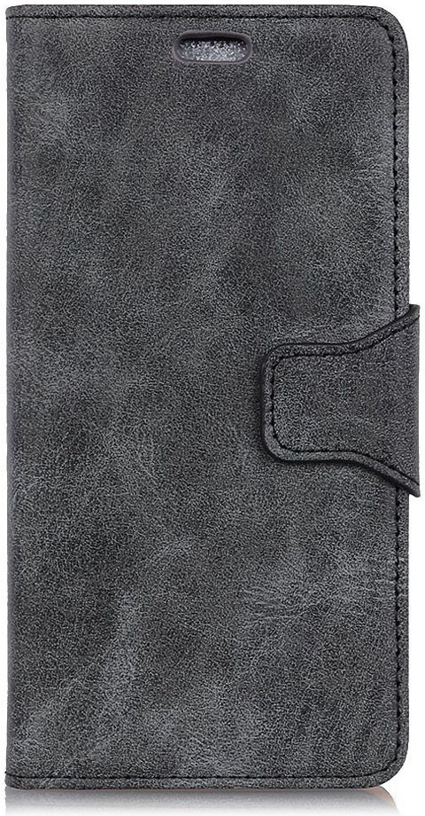 Sony Xperia L3 Portemonnee Hoesje Splitleer Zwart afbeelding 1