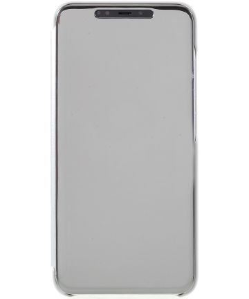 Xiaomi Mi 8 Pro Window View Flip Hoesje Zilver Hoesjes