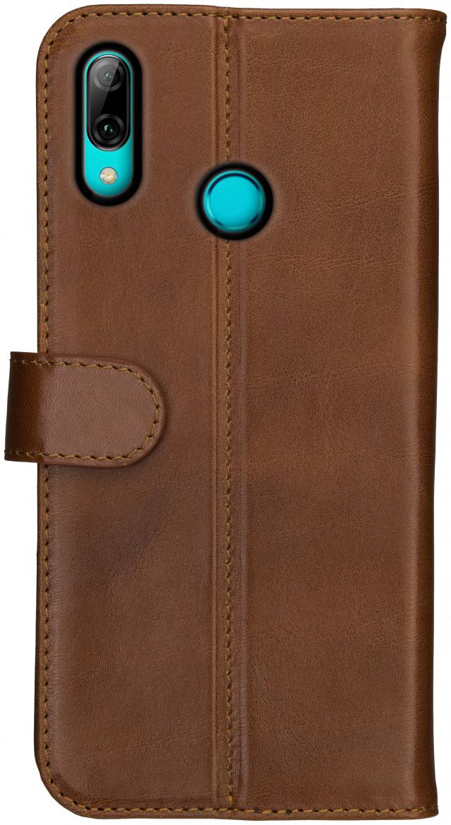 Rosso Deluxe Huawei P Smart 2019 Hoesje Echt Leer Book Case Bruin afbeelding 10