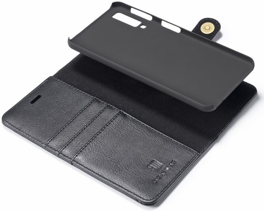 Samsung Galaxy A7 (2018) Leren 2-in-1 Bookcase en Back Cover Zwart afbeelding 3