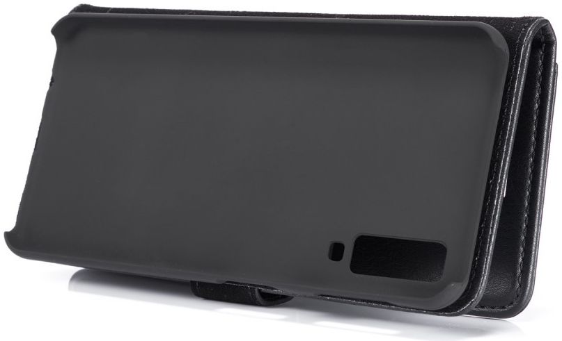 Samsung Galaxy A7 (2018) Leren 2-in-1 Bookcase en Back Cover Zwart afbeelding 9
