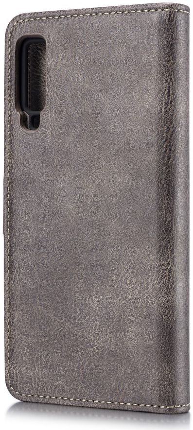 Samsung Galaxy A7 (2018) Leren 2-in-1 Bookcase en Back Cover Grijs afbeelding 6