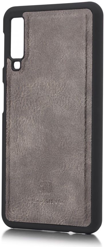 Samsung Galaxy A7 (2018) Leren 2-in-1 Bookcase en Back Cover Grijs afbeelding 7