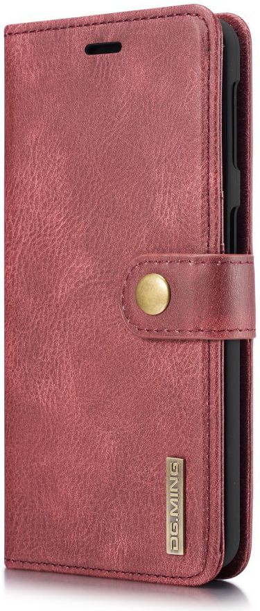 Samsung Galaxy A7 (2018) Leren 2-in-1 Bookcase en Back Cover Rood afbeelding 6