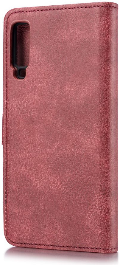Samsung Galaxy A7 (2018) Leren 2-in-1 Bookcase en Back Cover Rood afbeelding 5