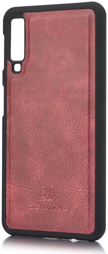 Samsung Galaxy A7 (2018) Leren 2-in-1 Bookcase en Back Cover Rood afbeelding 7