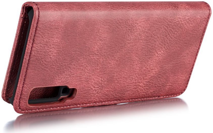 Samsung Galaxy A7 (2018) Leren 2-in-1 Bookcase en Back Cover Rood afbeelding 8