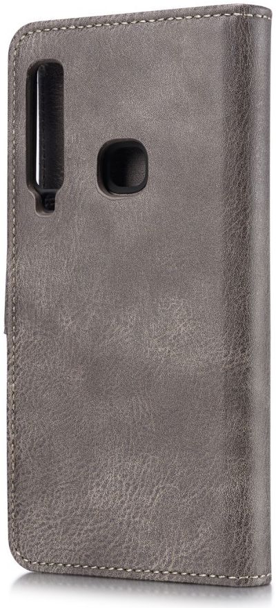 Samsung Galaxy A9 (2018) Leren 2-in-1 Bookcase en Back Cover Grijs afbeelding 6
