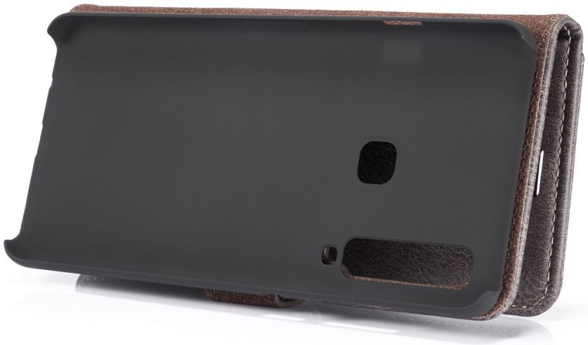 Samsung Galaxy A9 (2018) Leren 2-in-1 Bookcase en Back Cover Grijs afbeelding 9
