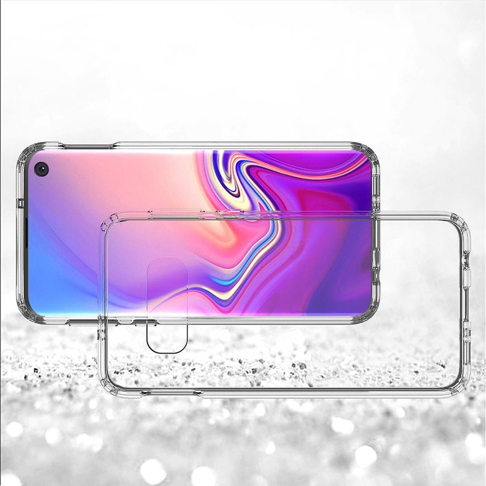 Samsung Galaxy S10E Hoesje Armor Back Cover Transparant afbeelding 10