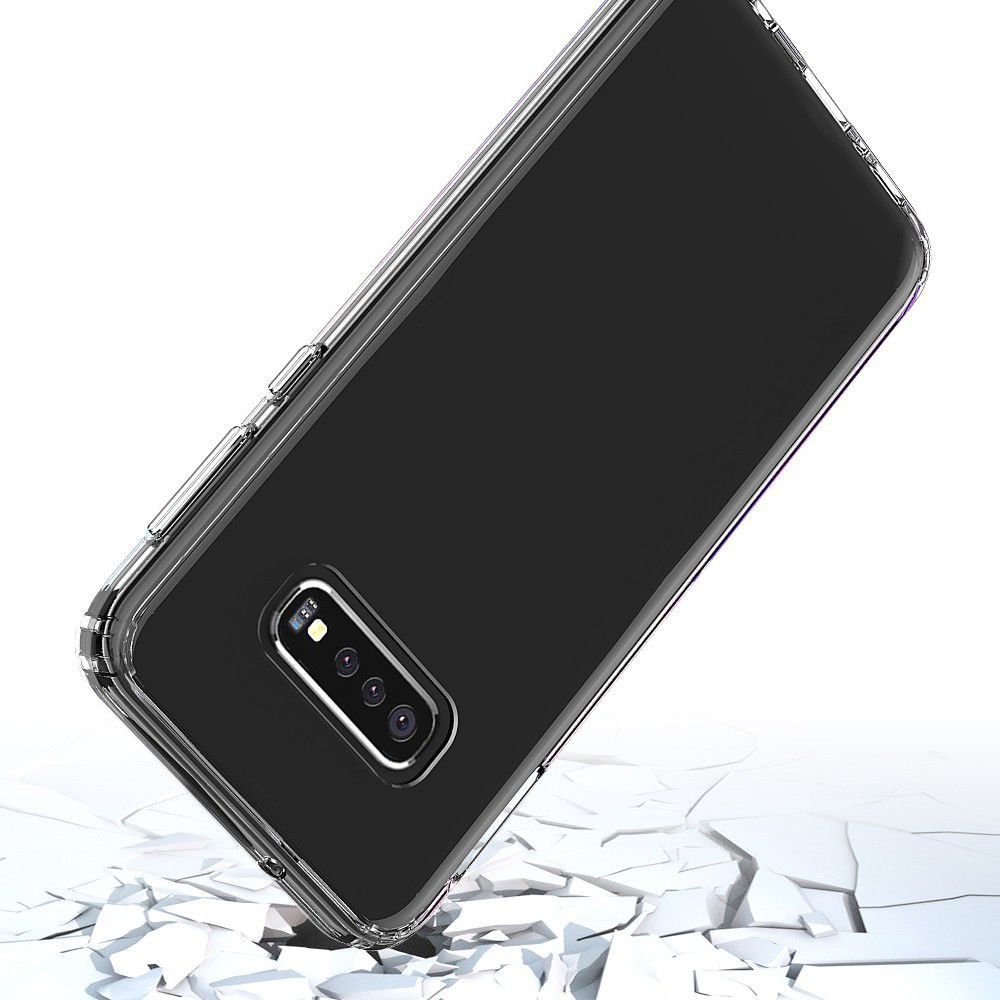 Samsung Galaxy S10E Hoesje Armor Back Cover Transparant afbeelding 3