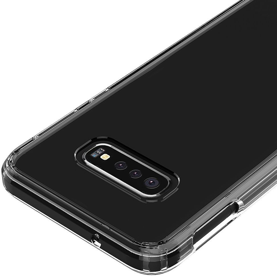 Samsung Galaxy S10E Hoesje Armor Back Cover Transparant afbeelding 5